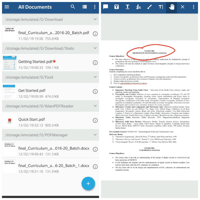 Xodo PDF-Reader