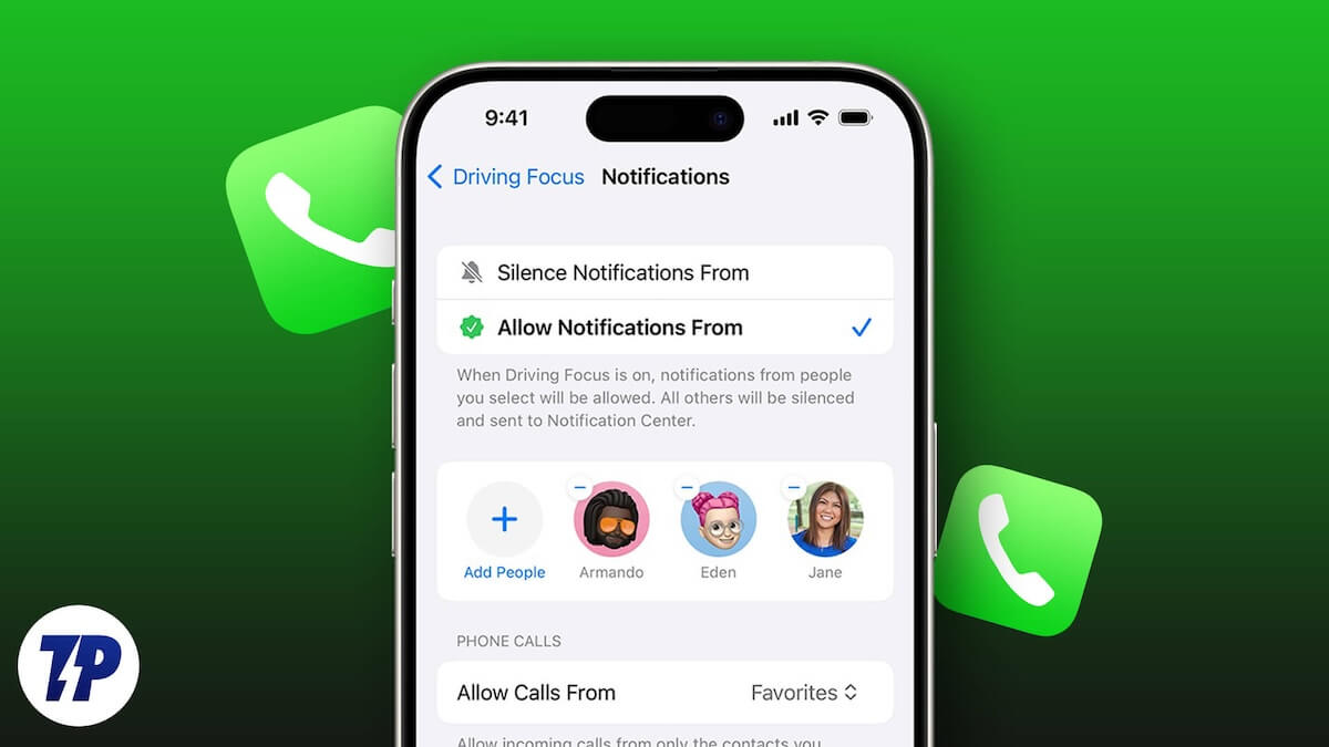 recevoir des appels importants même lorsque l'iphone est en mode silencieux ou en mode concentration