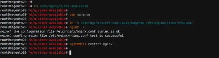 Magento用のNginxバーチャルホストを設定
