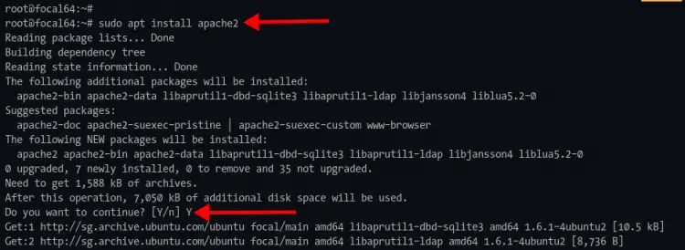 Instalar Servidor Web Apache