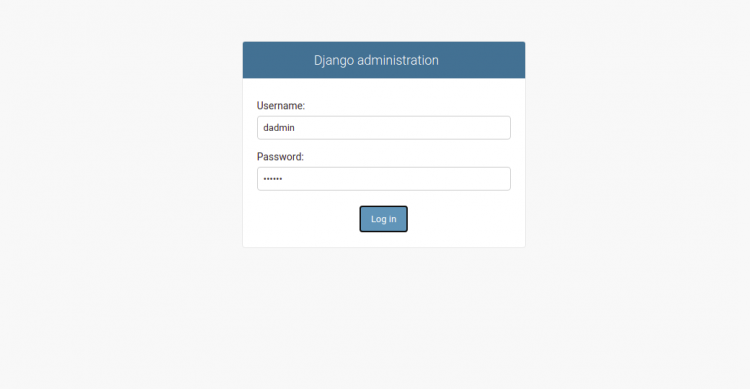 Connexion Django