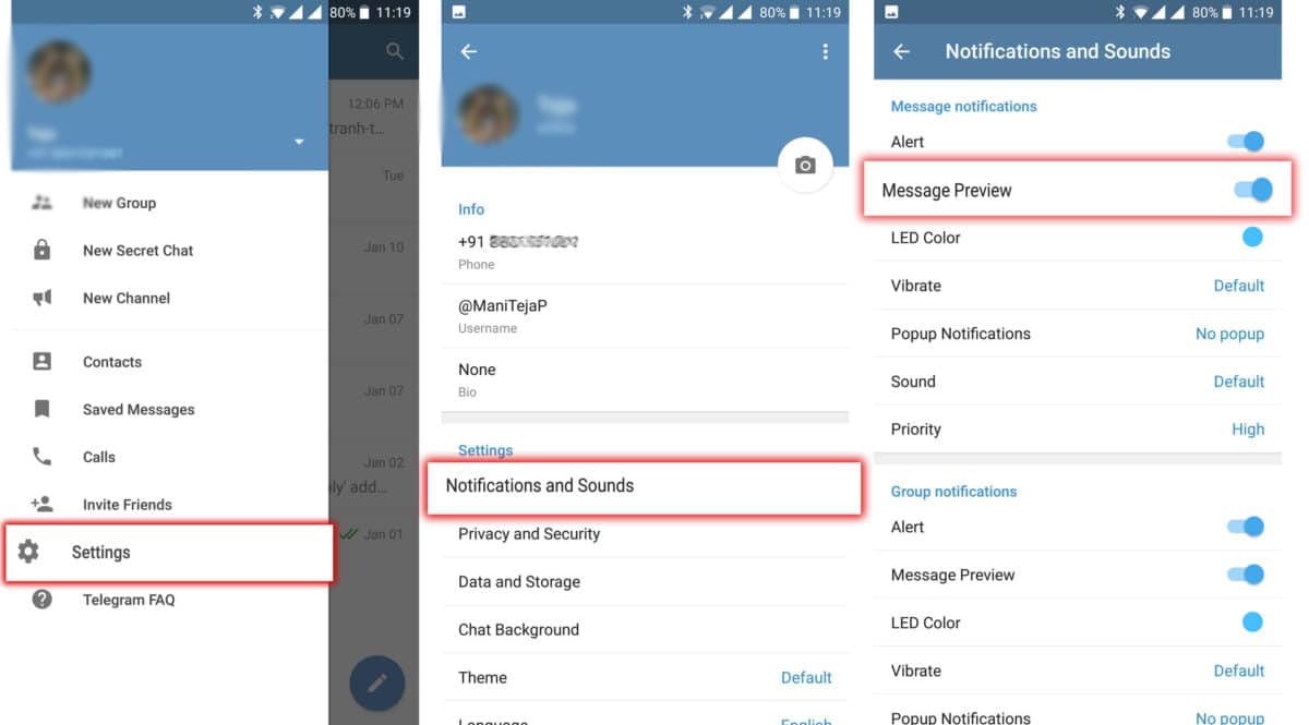 10 Trucchi Fighi dell'App Telegram Messenger