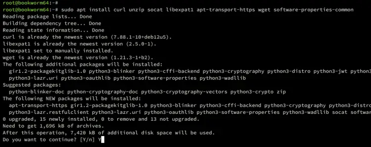 install deps