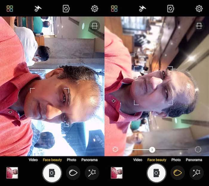 gionee añade bokeh a selfies en el a1 con ota - gionee a1 bokeh ui