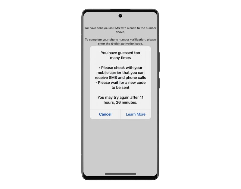 vous êtes verrouillé hors de whatsapp