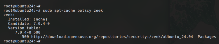 check zeek