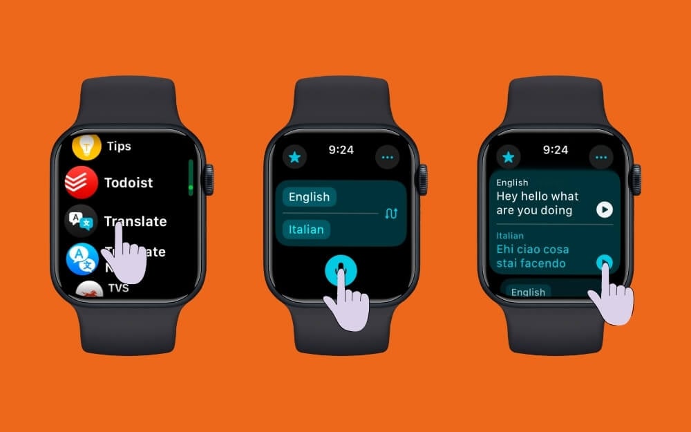 come utilizzare l'apple watch come traduttore