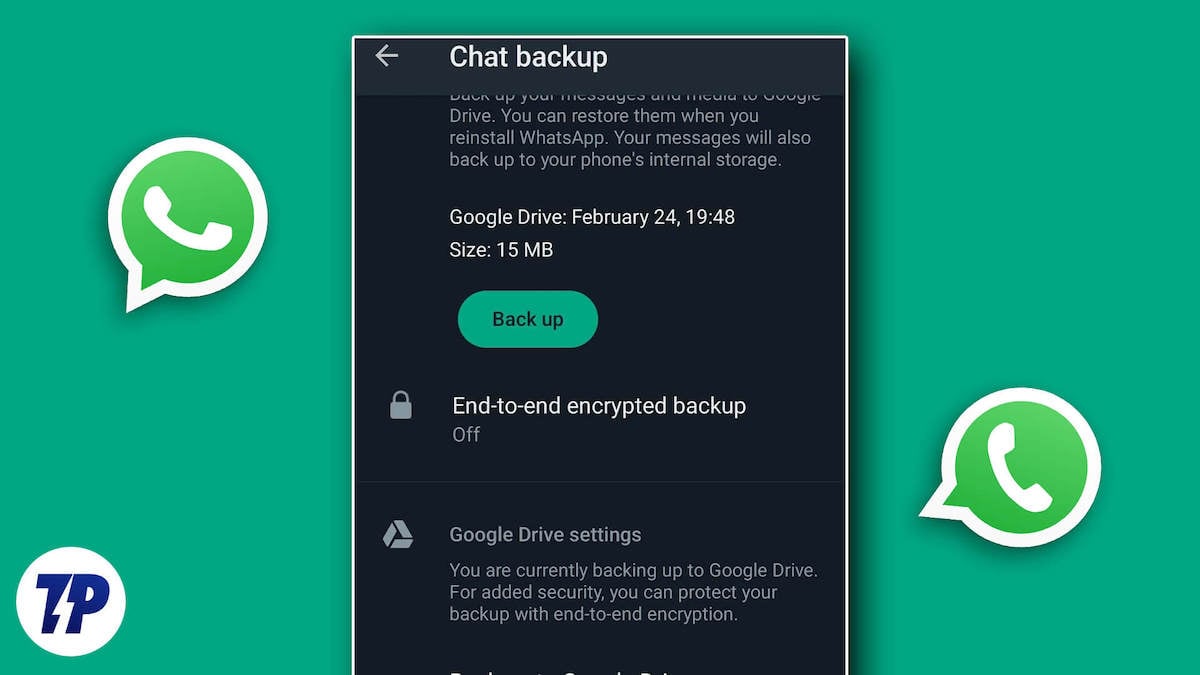 sauvegarde whatsapp bloquée en cours sur android