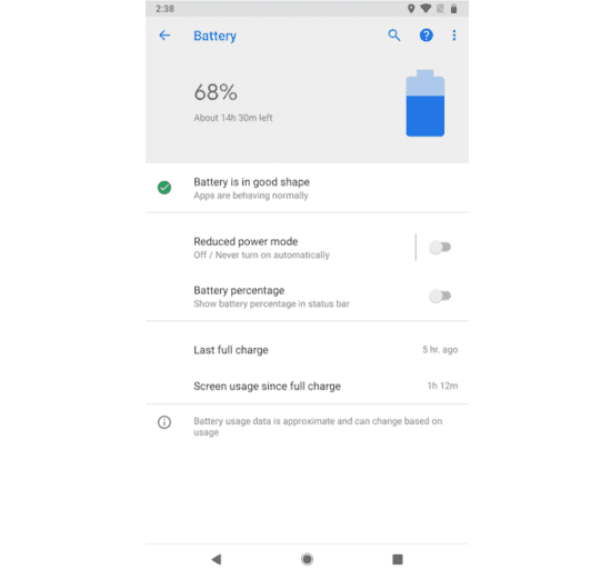 11 fonctionnalités android p que vous ne connaissez probablement pas - android p santé de la batterie e1520499448194