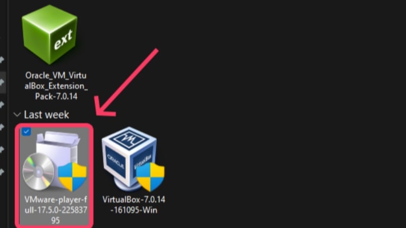 installer vmware