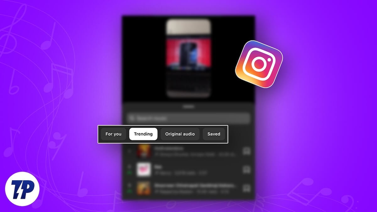 comment trouver de l'audio tendance pour les reels instagram
