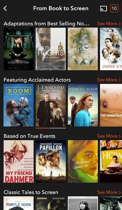 Kanopyで映画を無料で視聴