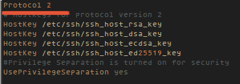 Protocolo 2 SSH