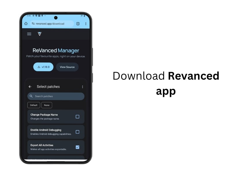 scarica l'app revanced