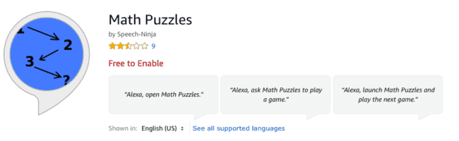 le migliori abilità di amazon alexa per bambini per aiutarli a imparare in modo divertente - abilità matematiche alexa e1542182989927