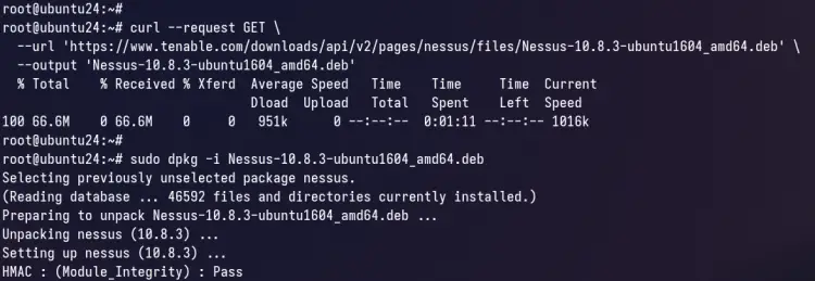 instalar nessus