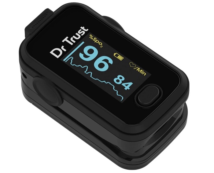 oxímetro de pulso dr trust signature series