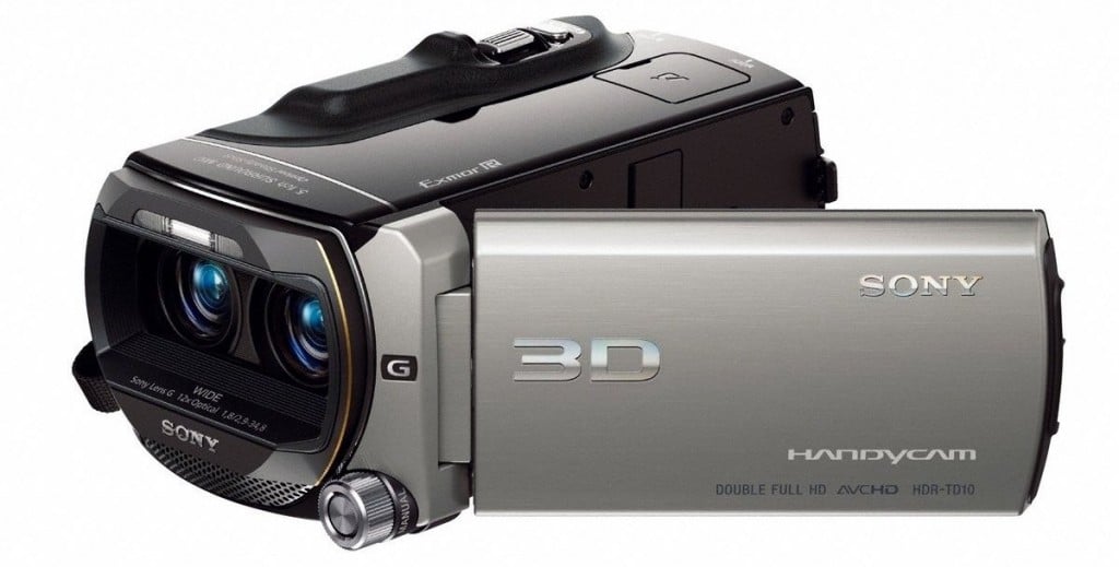 i 7 migliori camcorder 3d e come funzionano - sony hdr td 10