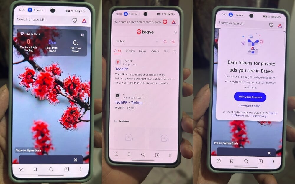aplicativo brave browser para android