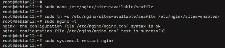Nginxをリバースプロキシとして設定