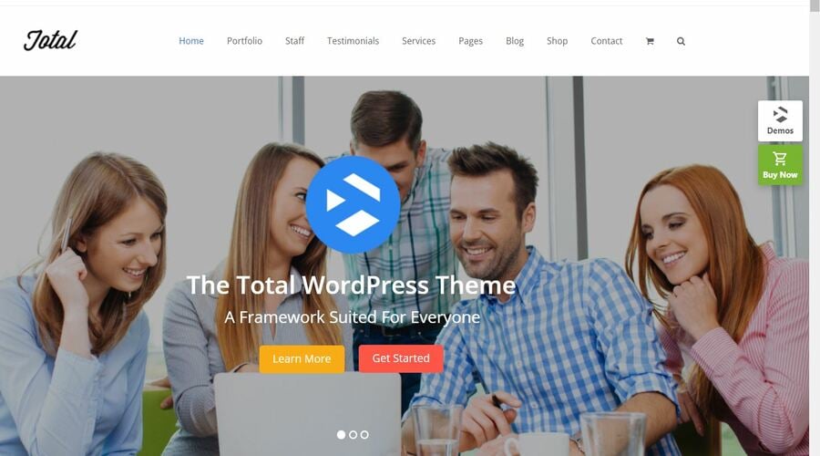 最高のWordPress eCommerceテーマ - Total
