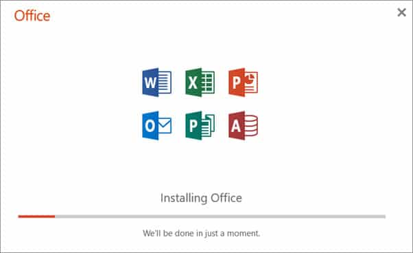 Installer Office 2021