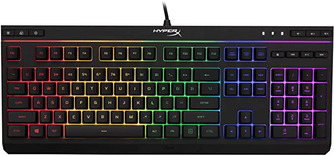 hyperx alloy core キーボード