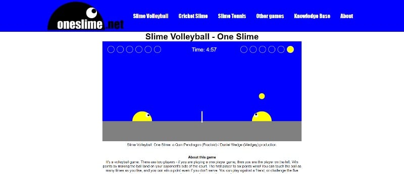 jeu slime-volleyball