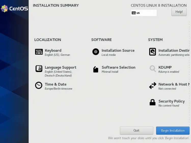 Configurar a rede no CentOS