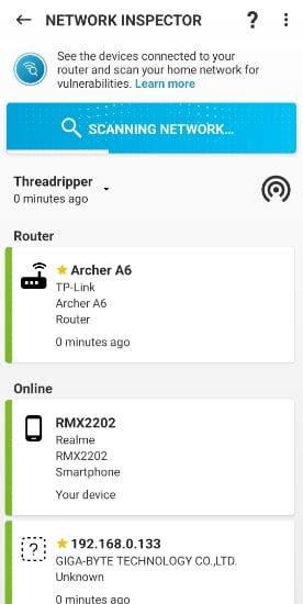 eset android network inspector