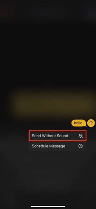 send telegram messages without sound