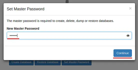 パスワードを入力します。