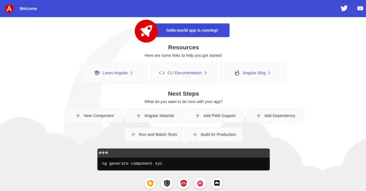 Application Angular