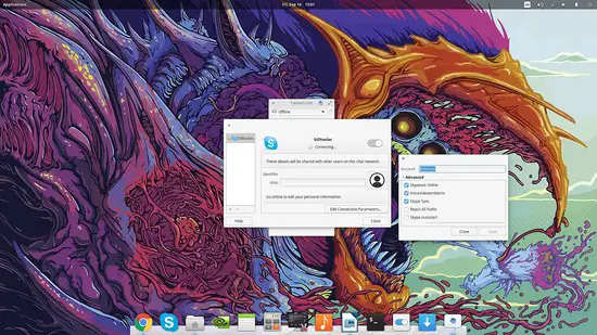 Skype 자동 시작