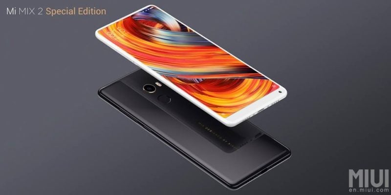 xiaomi mi mix 2 con pantalla sin bordes de 5.99 pulgadas lanzado en china - edición especial mi mix