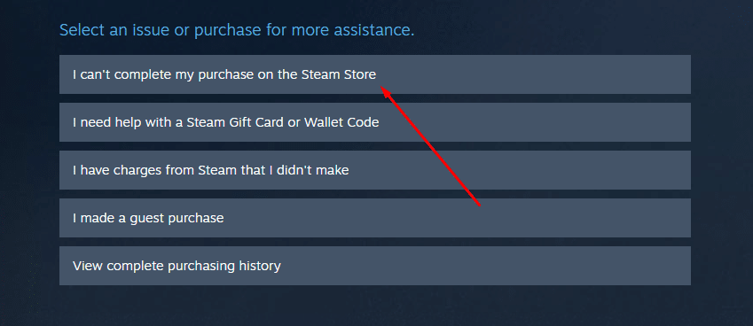 Steam-Support
