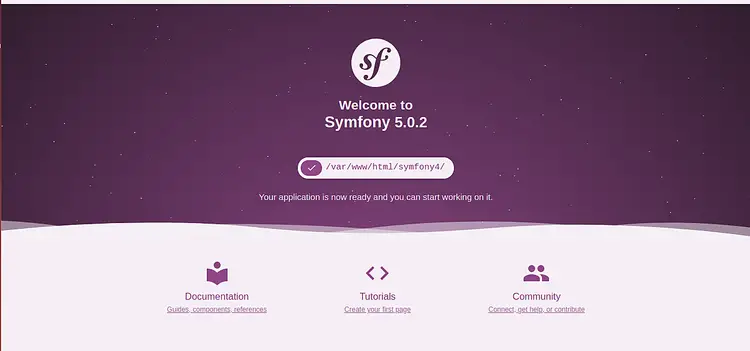 Symfony 4 auf Debian