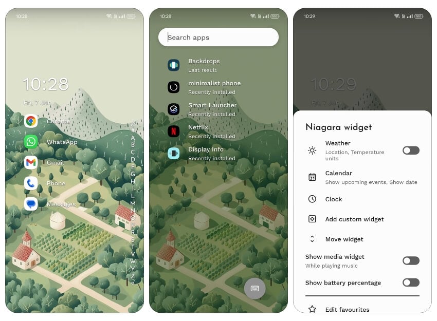 niagara launcher for android