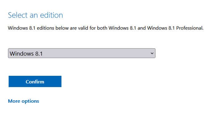 Scarica Windows 8.1 ISO