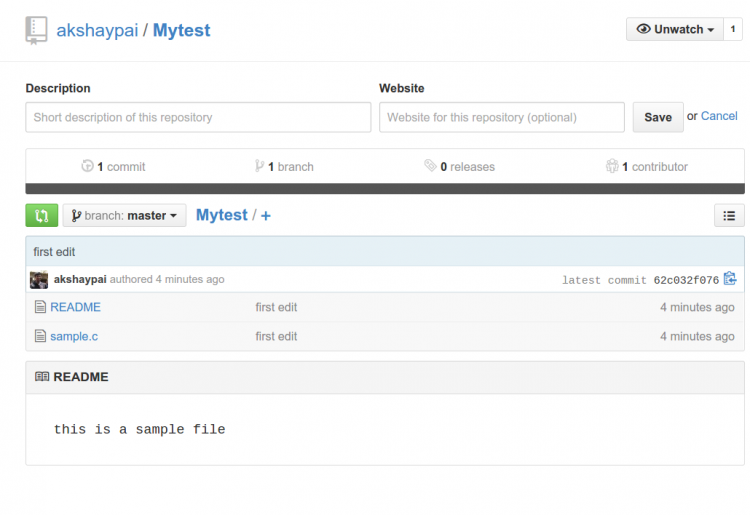 Contenu téléchargé sur Github