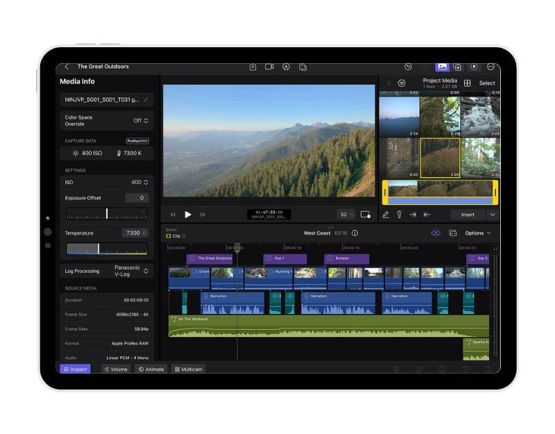 final cut pro sur ipad
