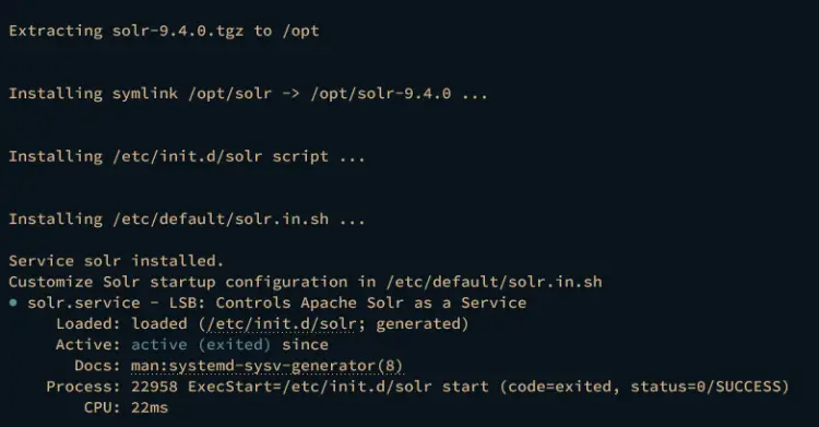 installer solr