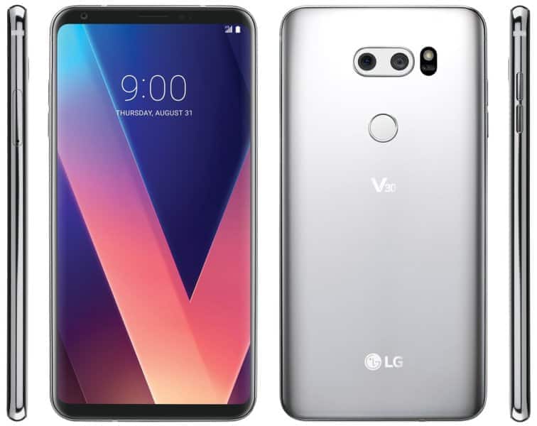 IFAで発表された6インチQHDフルビジョン18:9ディスプレイ搭載のLG V30 - LG V30