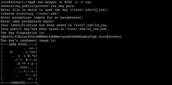 Génération de clés SSH sur Linux