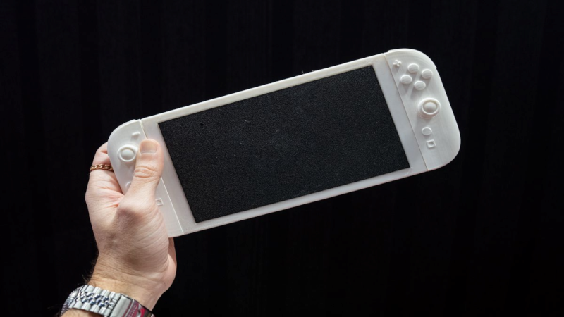 nintendo switch 2 mockup auf ces 2025