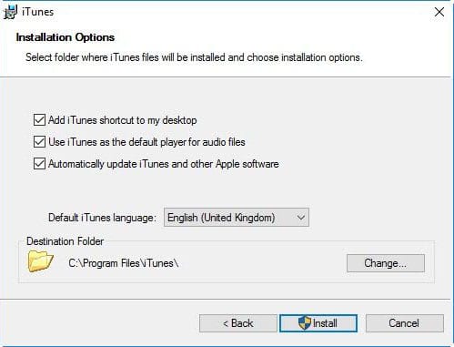 Windows 10、8、7にiTunesをダウンロードしてインストール
