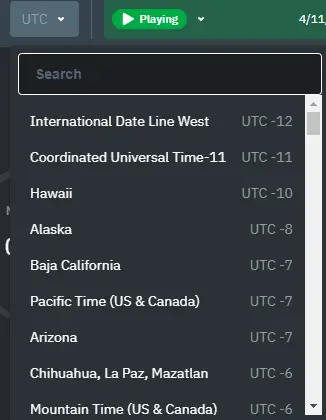 Netdata Cambio Fuso Orario