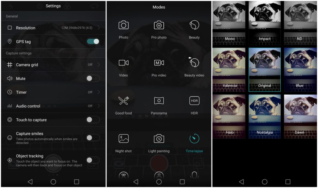 camera ui