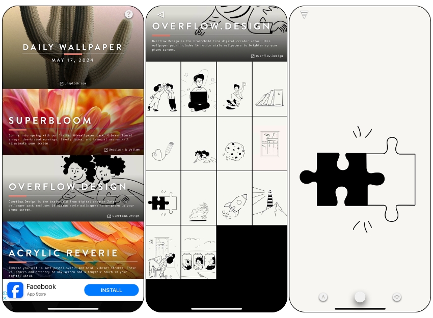 приложение vellum для обоев на iphone