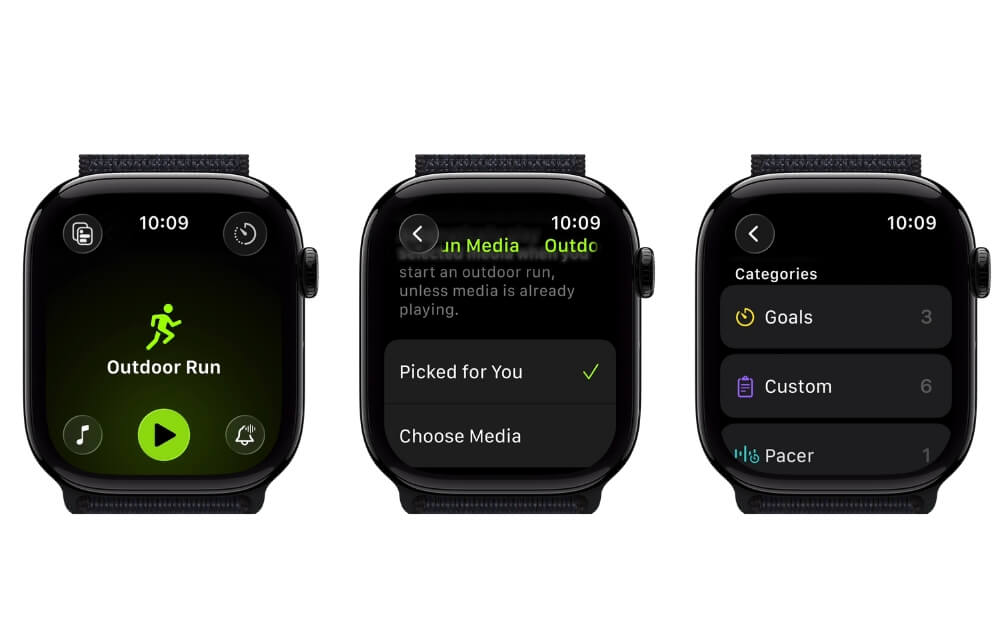 compagno di allenamento su apple watch